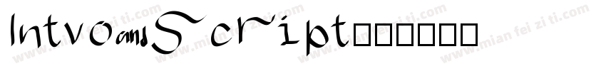Intvo script字体转换